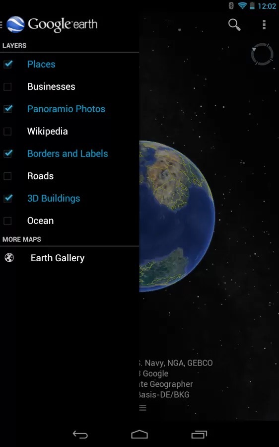 Google Earth（谷歌地球）app