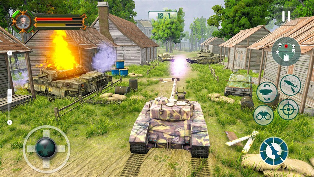 坦克大战模拟游戏