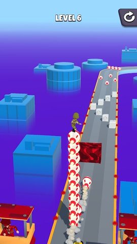 火箭跑酷3D游戏官方版(Rocket Surfer 3D)