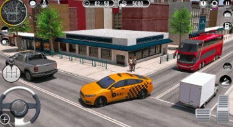 超级英雄出租车模拟器手游(Superhero Taxi Simulator)