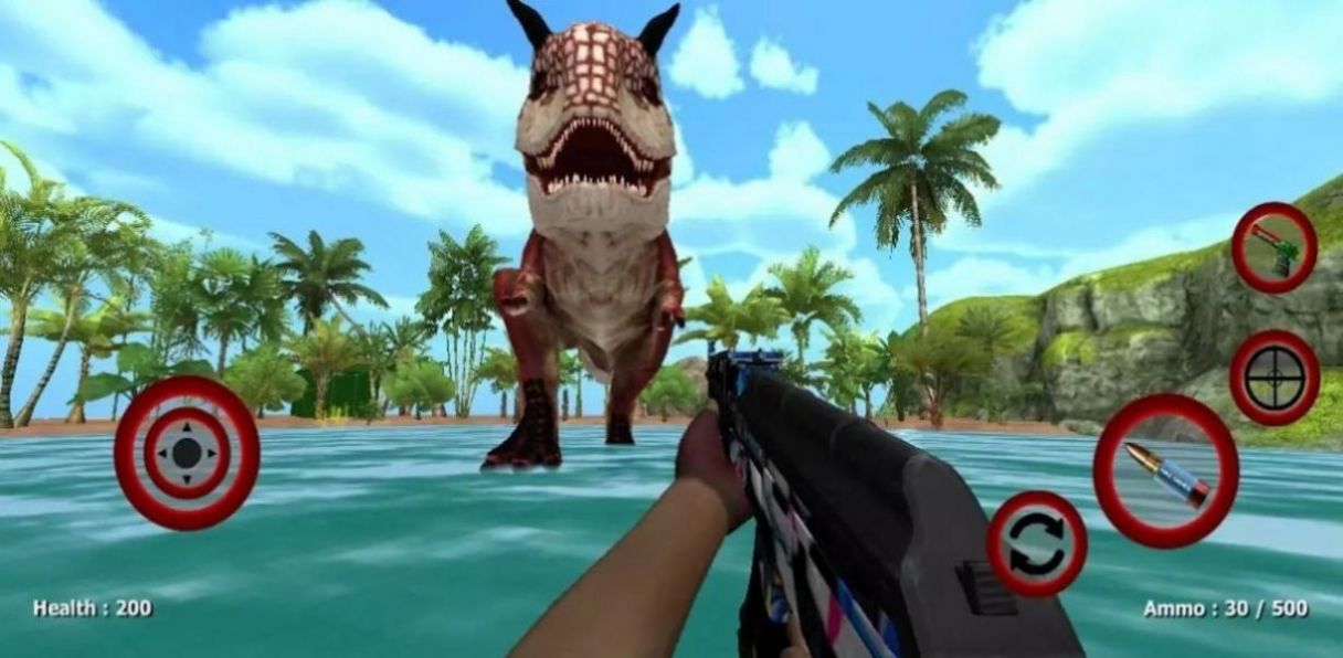恐龙荒岛生存游戏正式版