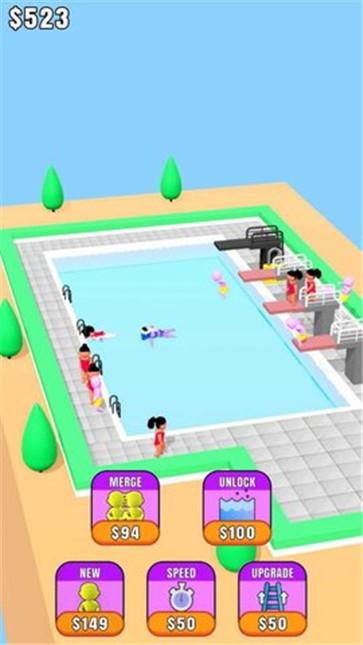空闲泳池游戏官方版