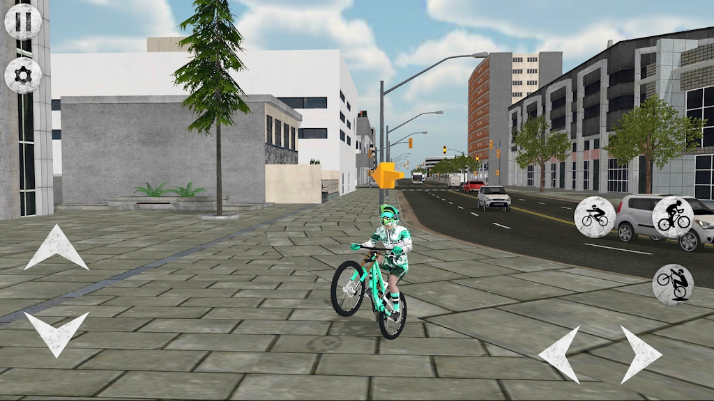 城市自行车模拟器游戏